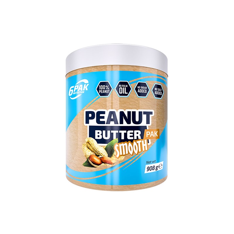 6 pak peanut butter smooth