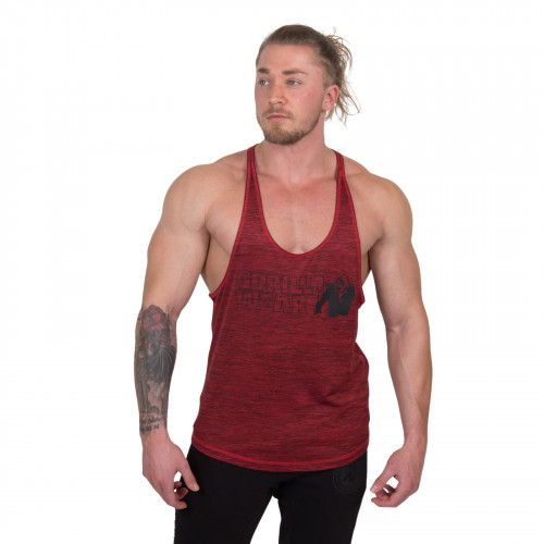 gorilla austin tank top red