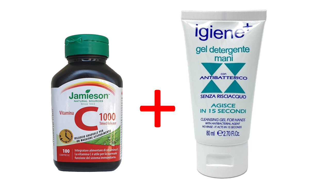 igienizzante + vit c